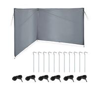 Telo antivento Paravento portatile Riparo per spiaggia Barriera ottica 1,5 m