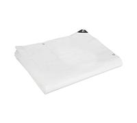 Relaxdays Telone Protettivo 200g/m², Telo da Giardino con Occhielli, Impermeabile, Antistrappo, in PE, 5 x 6 m, Bianco