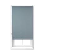 Relaxdays Tenda a Rullo Oscurante, Tenda Termica, Catenella Laterale, senza Fori, 60x165, Tessuto L:56, Grigio