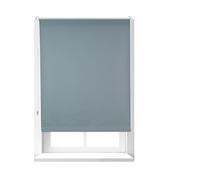 Relaxdays Tenda a Rullo Oscurante, Tenda Termica, Catenella Laterale, senza Fori, 90x165, Tessuto L: 86, Grigio