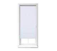 Relaxdays Tenda a Rullo per Interni Termica, Tendina Oscurante e Isolante, Catenella, 70x220cm, Tessuto L: 66 cm, Bianco