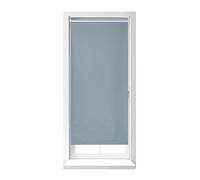 Relaxdays Tenda a Rullo per Interni Termica, Tendina Oscurante e Isolante, Catenella, 70x220cm, Tessuto L: 66 cm, Grigio