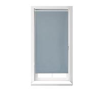 Relaxdays Tenda a Rullo per Interni Termica, Tendina Oscurante e Isolante, Catenella, 80x220cm, Tessuto L: 76 cm, Grigio