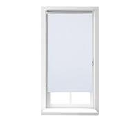 Relaxdays Tenda a Rullo per Interni Termica, Tendina Oscurante e Isolante, Catenella, 80x220cm, Tessuto L: 76 cm, Bianco
