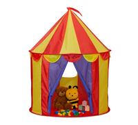 Relaxdays Tenda circo da gioco per bambini
