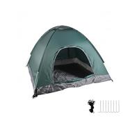 Relaxdays Tenda da Campeggio Pop Up Idrorepellente Outdoor, UV 50+, 135x200x200 cm, Blu