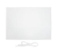 Relaxdays Tenda da Sole per Esterni Rettangolare, 2,5 x 3,5 m, Idrorepellente, Anti UV, Terrazza e Giardino, Bianca