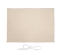 Relaxdays Tenda da Sole per Esterni Rettangolare, 3,5 x 4,5 m, Idrorepellente, Anti UV, Terrazza e Giardino, Beige