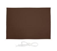 Relaxdays Tenda da Sole per Esterni Rettangolare, Idrorepellente, Anti UV, Terrazza e Giardino, 2,5 x 3,5 m, Marrone