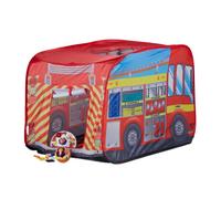 Relaxdays Tenda dei pompieri per bambini
