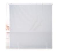 Tenda a rullo bianca Divisorio per vasca Idrorepellente Facile montaggio