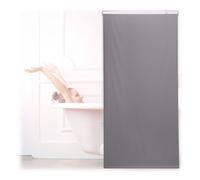 Relaxdays Tenda doccia grigia