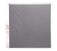 Relaxdays Tenda per Doccia Moderna, 160x240, Vasca da Bagno, Idrorepellente, Montaggio a Soffitto, Rullo Finestra,Grigia