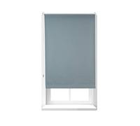 Relaxdays Tende a Rullo Oscurante, Tenda Termica, Catenella Laterale, Senza Fori, HxL 70x160, Tessuto, Grigio