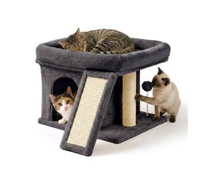 Relaxdays Tiragraffi con tana e cuccia