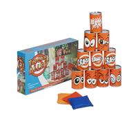 Relaxdays Tiro al barattolo per bambini da esterni