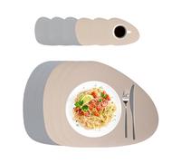 Relaxdays 6pz tovagliette+sottob.