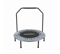 Relaxdays Trampolino con barra Ø 102 cm