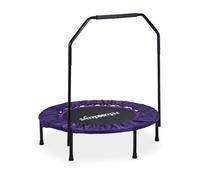 Trampolino pieghevole con barra stabilizzatrice 6,5 kg 69 cm Tappetino per salti
