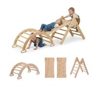 Relaxdays Triangolo 3 in 1 legno