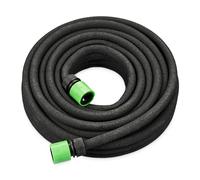Relaxdays Tubo di irrigazione a Goccia microforato 70 m, Pompa Acqua, per Giardino e orto, Nero