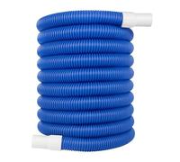 Relaxdays, Tubo Flessibile da 32 mm, Lungo 10 m, per Piscina e Giardino, in polietilene, Colore Blu/Bianco, 3,2 x 100 x 3,2 cm