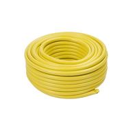 Relaxdays Tubo Giardino 30 m, Universale 1/2", Resistente UV e intemperie, Rinforzato PP, Giallo
