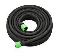 Relaxdays Tubo Irrigazione Goccia, Microforato, Pompa Acqua, 100 m, Nero