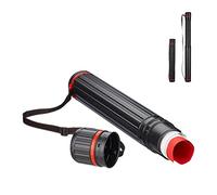 Tubo portadisegni Contenitore per disegni Cilindro portatile 300 g Nero 7,5 cm