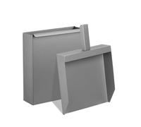 Vaschetta pala paletta pellet grigio acciaio stufa bbq camino cenere carbone