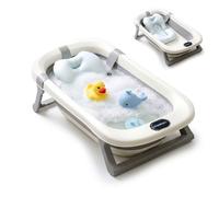 Relaxdays Vaschetta pieghevole con cuscino