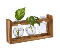 Relaxdays Vasi decorativi portafiori su supporto