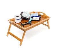 Vassoio da letto pieghevole di bambù Supporto per laptop 10 kg 1 kg Leggero