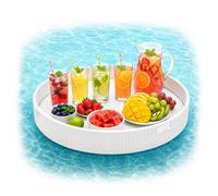 Relaxdays Vassoio galleggiante per piscina