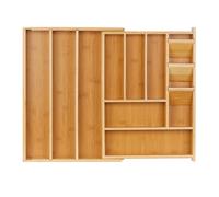 Relaxdays Vassoio portaposate regolabile