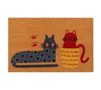 Relaxdays Zerbino cocco animali 60x40 cm