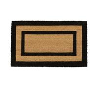 Relaxdays Zerbino Ingresso Casa, 75x45 cm, Tappetino Classico, Tappeto Antiscivolo, Interni & Esterni, Naturale