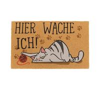 Relaxdays Zerbino in Cocco 60x40, Tappetino Antiscivolo, Resistente alle intemperie, per Interni ed Esterni