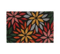 Relaxdays Zerbino in cocco con fiori tropicali