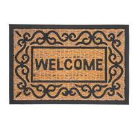 Relaxdays Zerbino in cocco e PVC 60x40 cm
