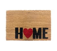 Relaxdays Zerbino in Cocco, Home, 60x40 cm, Antiscivolo, Resistente, zerbino per Interni ed Esterni, Multicolore