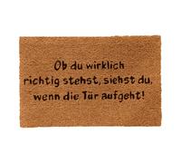 Relaxdays Zerbino "Sei davvero nel posto giusto"