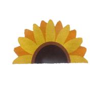 Relaxdays Zerbino semicircolare in cocco 80x50 cm