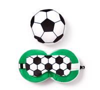 Cuscino da Viaggio con Maschera Relaxeazzz - Palla da Calcio