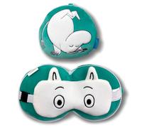 Relaxeazzz Mumin travel pillow eye mask