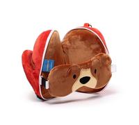 Relaxeazzz Orso Paddington - Cuscino da Viaggio in Peluche 2 in 1 con Maschera per Occhi - Merchandise e Gadget con Licenza Ufficiale