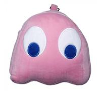 Relaxeazzz Pac-Man Pink Ghost Cuscino da viaggio e set maschera per gli occhi