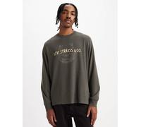 Relaxed Long Sleeve Graphic Tee Khaki / Levi'S Horseshoe Ls Pirate Black levi > clothing > men > t > shirts