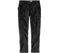 Relaxed Ripstop Cargo Work Pantaloni, nero, taglia 30 per maschi