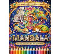 Relaxing Coloring Book for Dog Lovers